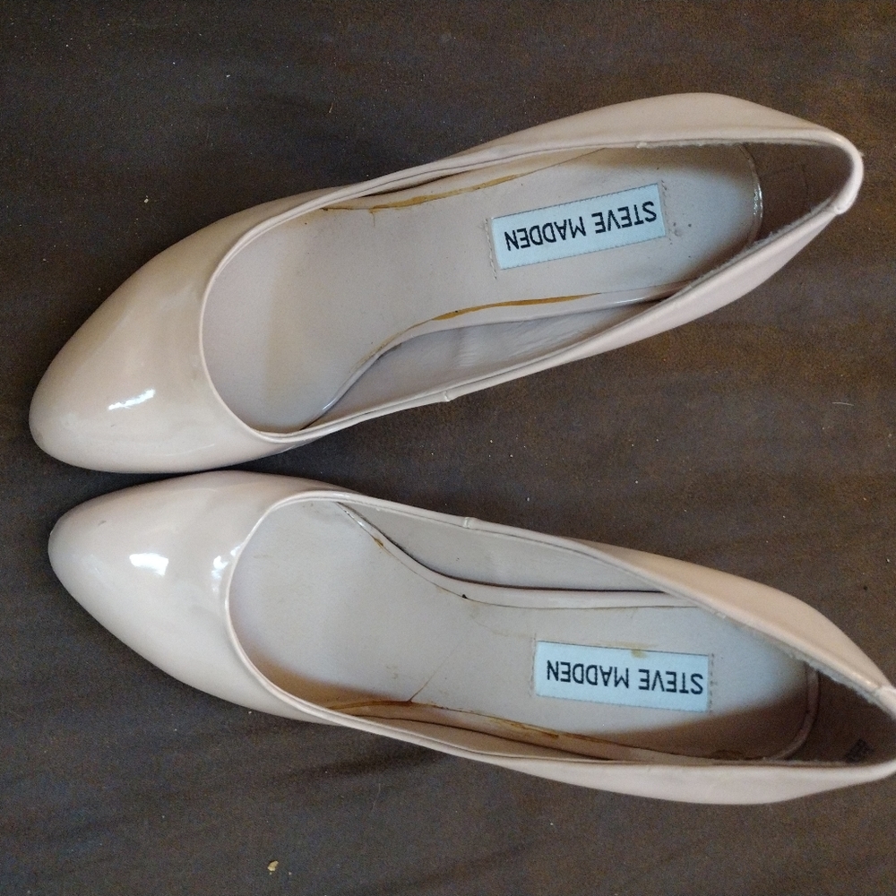 Nice Used Pink Madden Heels (Size 9)